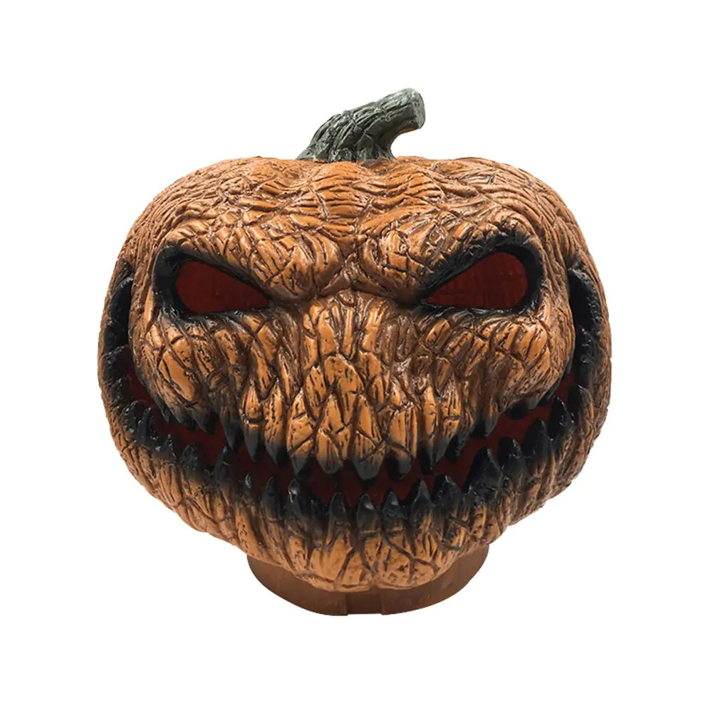 Evil Pumpkin Halloween Party Lamp with Haunting Glow
