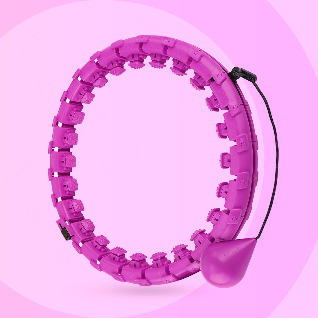 Smart Hula Hoop - Effortlessly Trim Your Waistline and Get Fit
