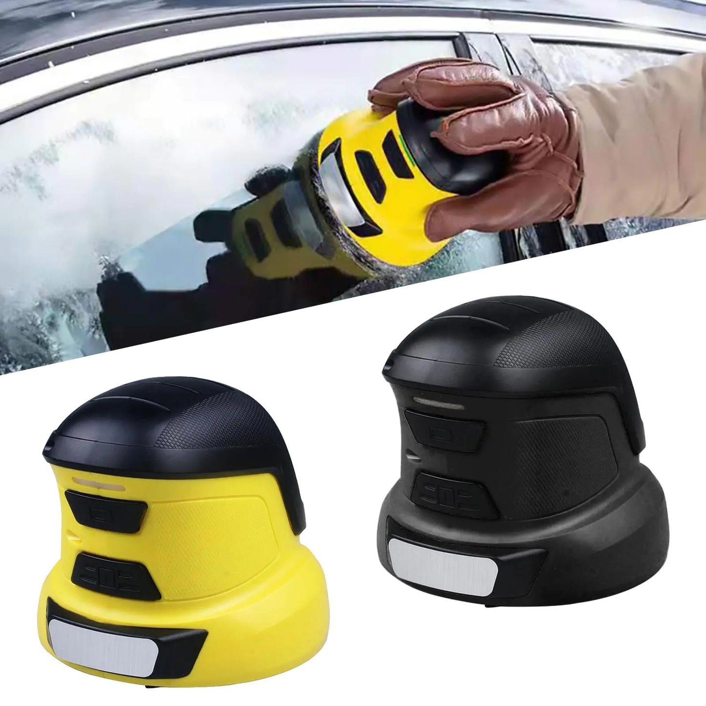 Rechargeable Car Snow Defroster – Electric Snow Scraper for Clear Windshield