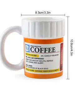 Prescription Coffee Mug – Personalized & Stylish Coffee Companion