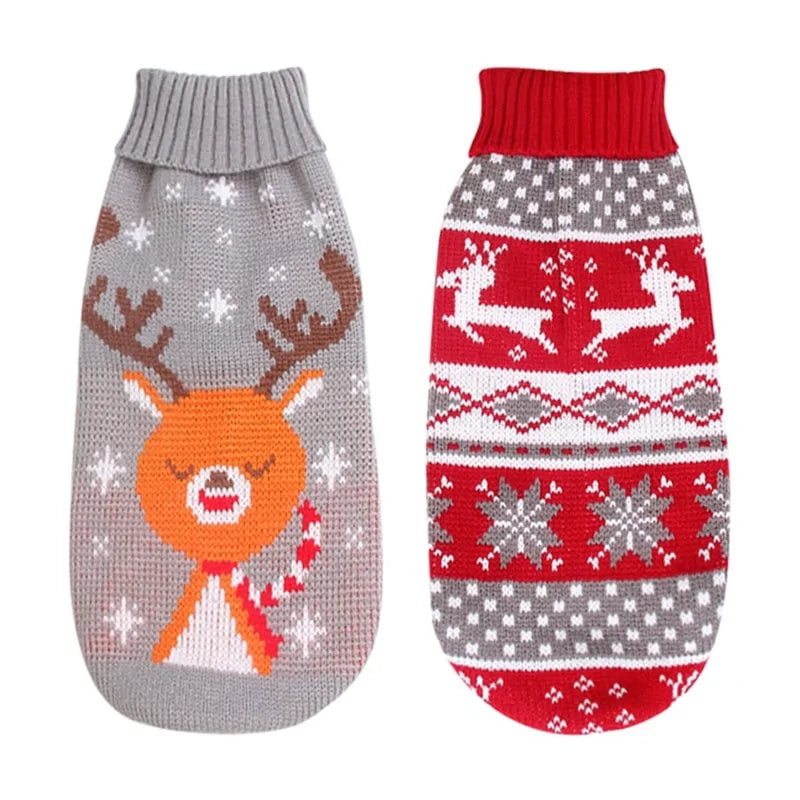 Christmas Pet Sweater Cozy and Festive Holiday Sweater for Dogs and Cats