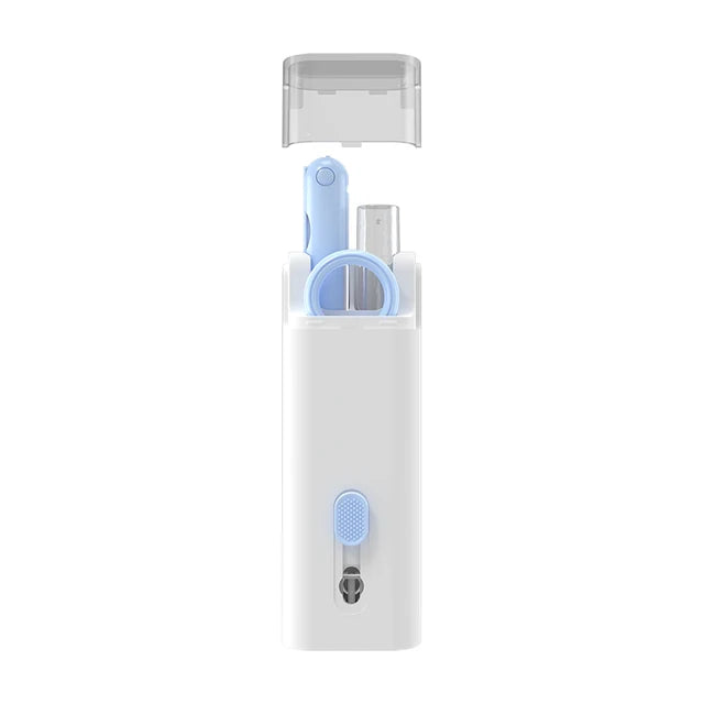 7-in-1 Keyboard Cleaning Kit for Devices – Includes Brush, Keycap Puller, Screen Cleaner & More