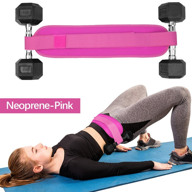 Booty Belt Hip Thrust Pad for Glute Bridge Workouts