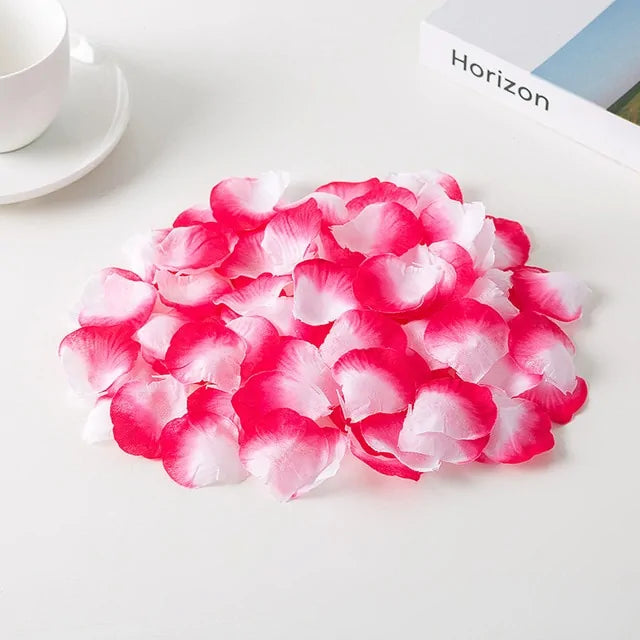 1,000 Fake Rose Petals – Perfect DIY Valentine’s Day & Party Decorations