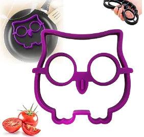 Egg Silicone Mold, owl