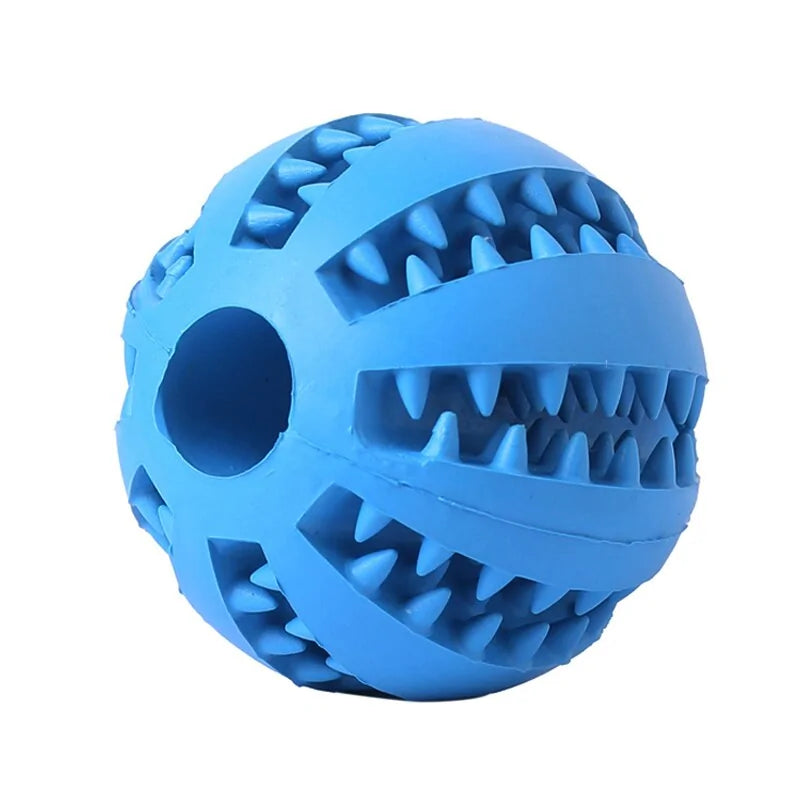 Dog Dental Chew Ball, dark blue