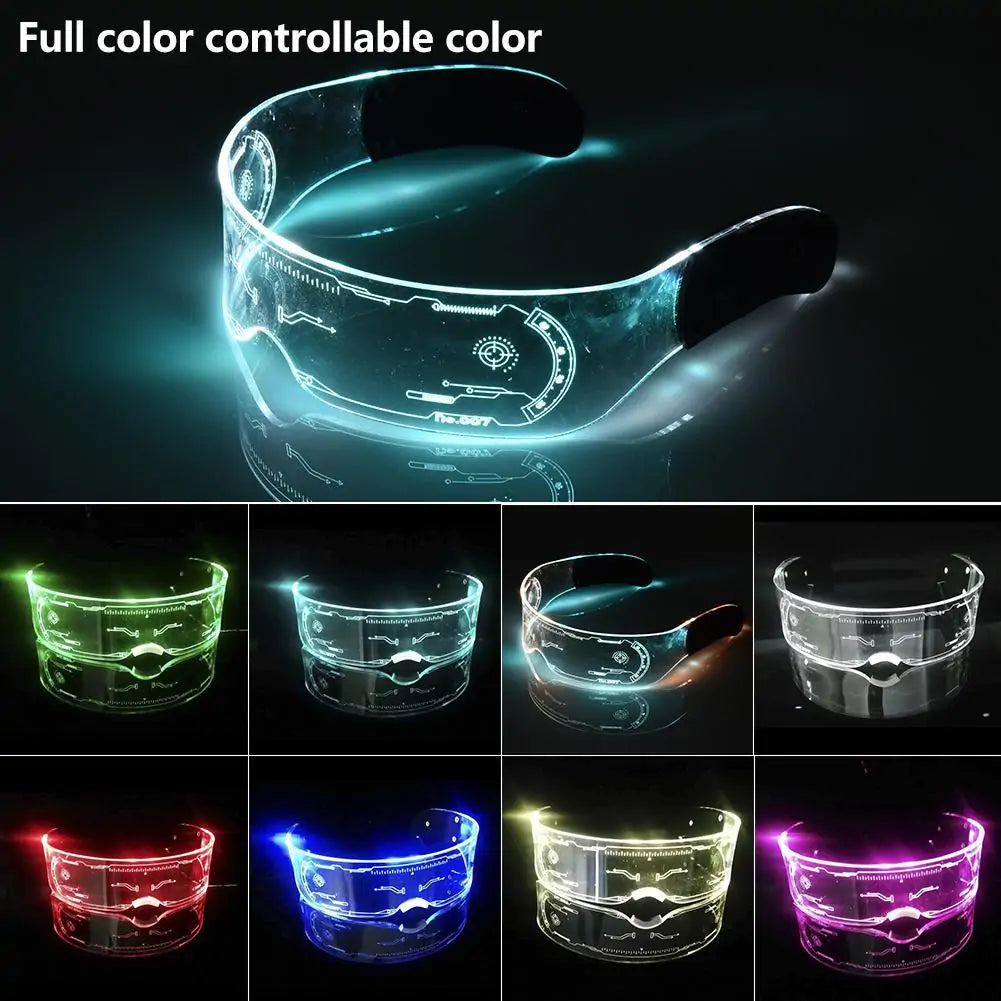 Colorful Luminous LED Glasses for Party Decor – Light Up Your Night