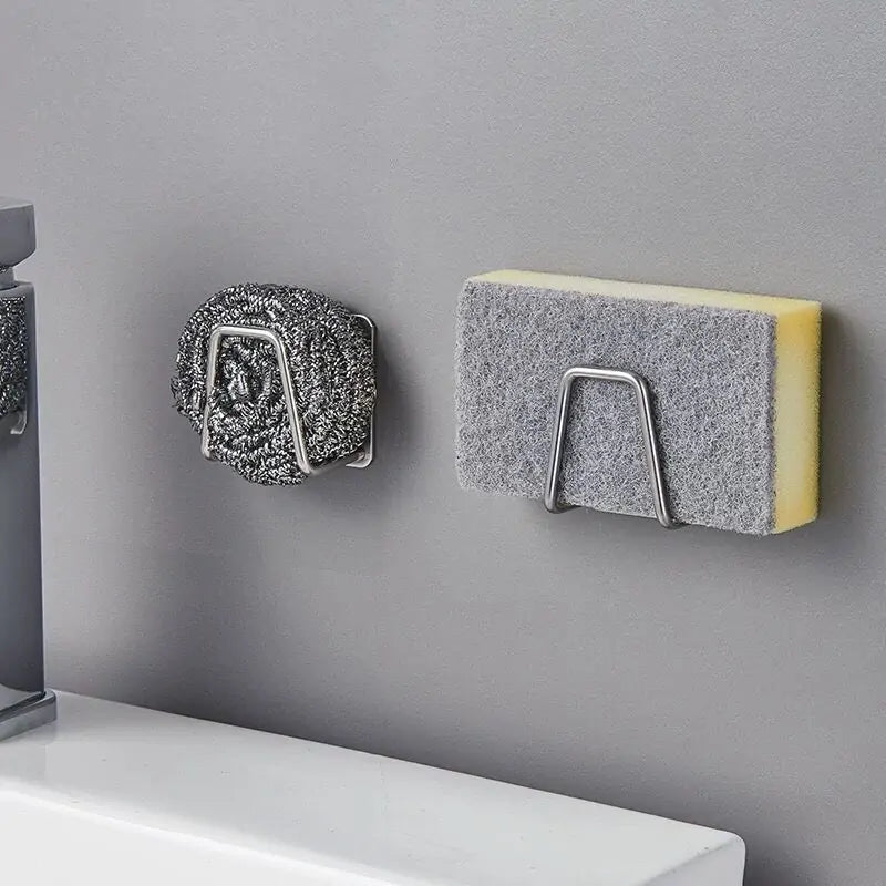 Stainless Steel Sponge Holder mounted