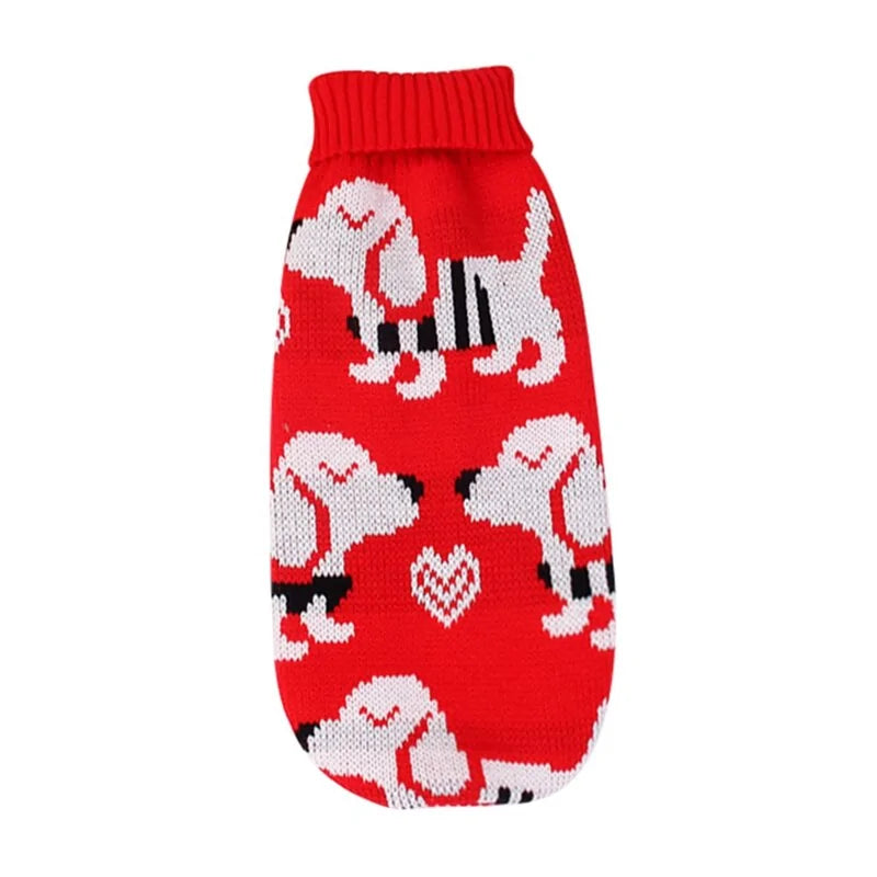 Christmas Pet Sweater Cozy and Festive Holiday Sweater for Dogs and Cats