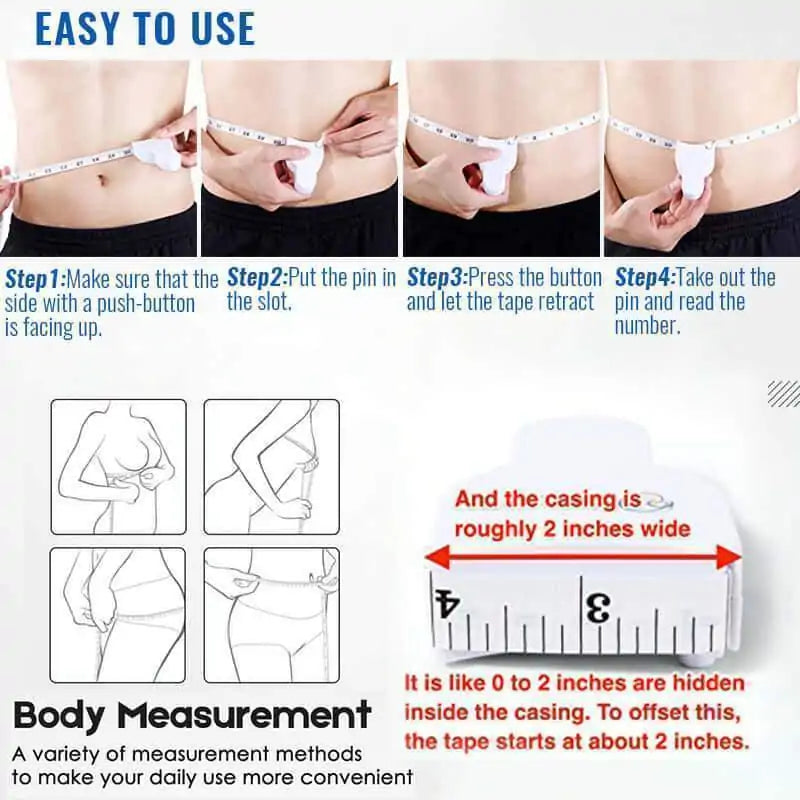 Accurate Measuring Tape Tool, easy to use feature