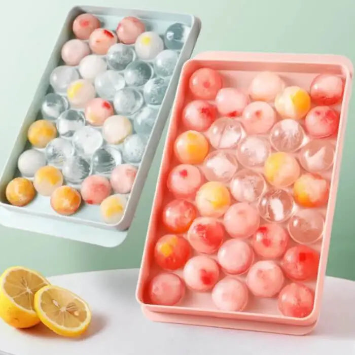 Round Ice Ball Mold, close up