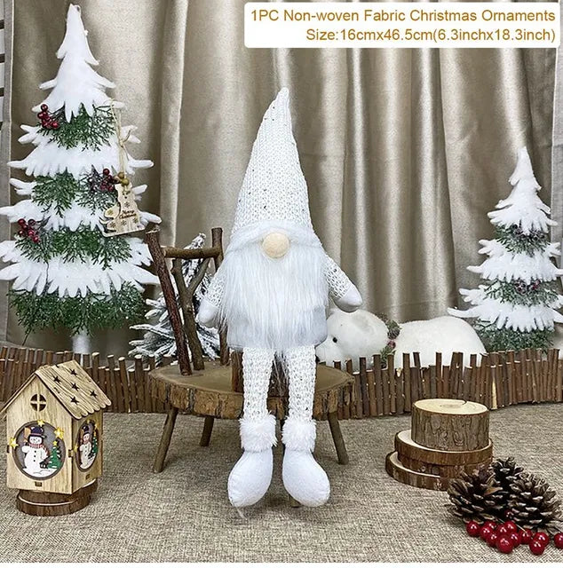 Christmas Dolls Tree Decor - Whimsical Holiday Tree Ornaments for Festive Cheer