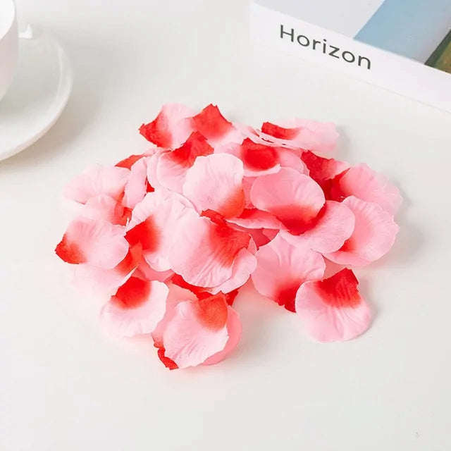 1,000 Fake Rose Petals – Perfect DIY Valentine’s Day & Party Decorations