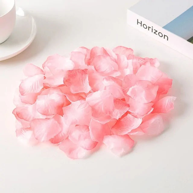 1,000 Fake Rose Petals – Perfect DIY Valentine’s Day & Party Decorations