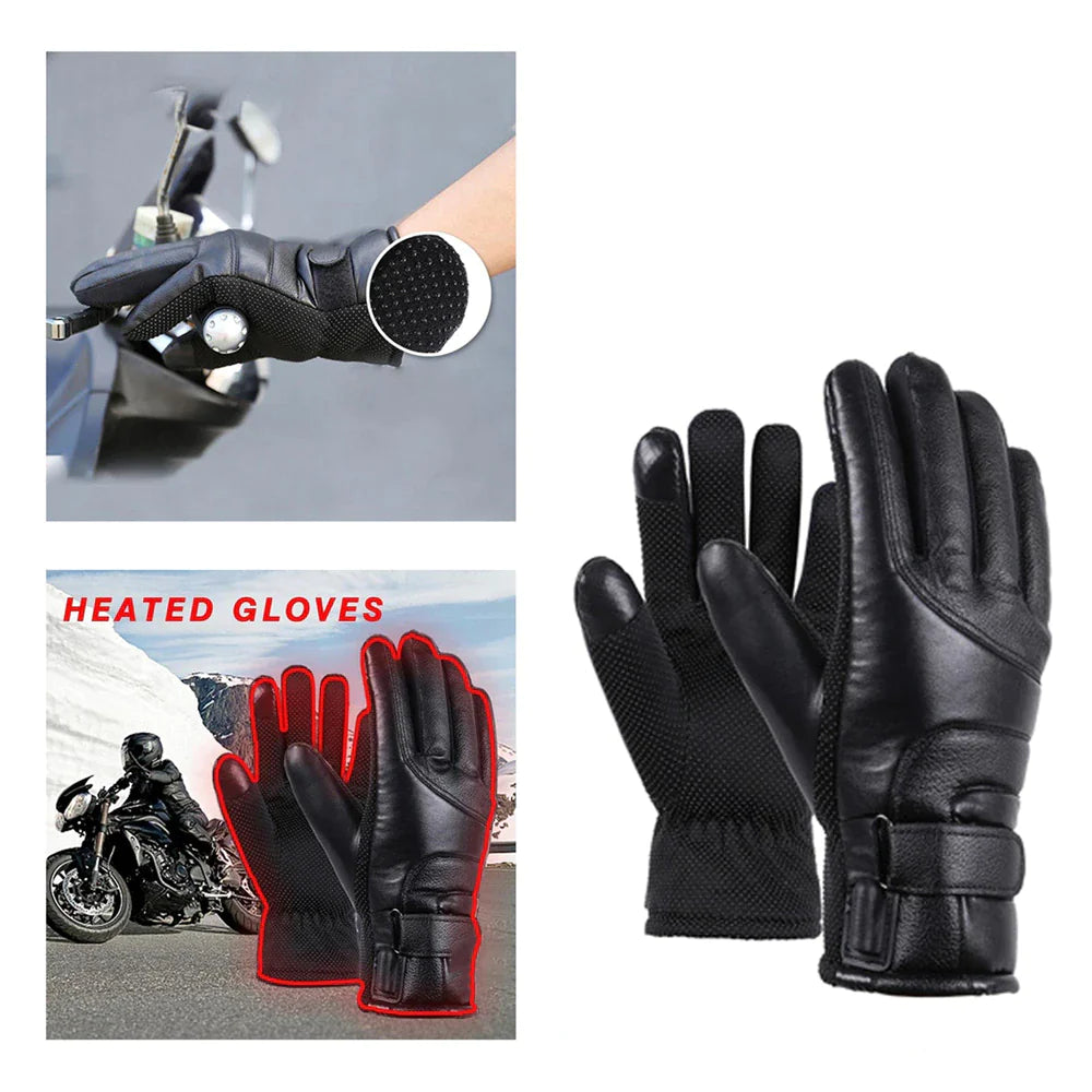 Electric USB Heated Gloves – Winter Warming Thermal Ski Snow Hand Warm Windproof