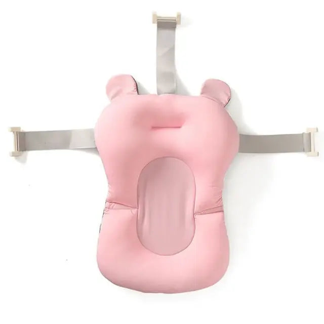 Foldable Baby Bath Seat, pink