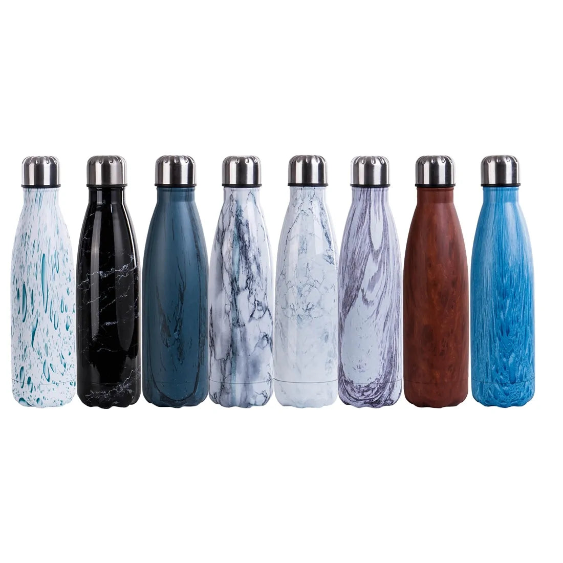 Double-Wall Vacuum Insulated Stainless Steel Water Bottle - Temperature Retention