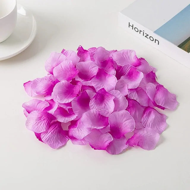 1,000 Fake Rose Petals – Perfect DIY Valentine’s Day & Party Decorations