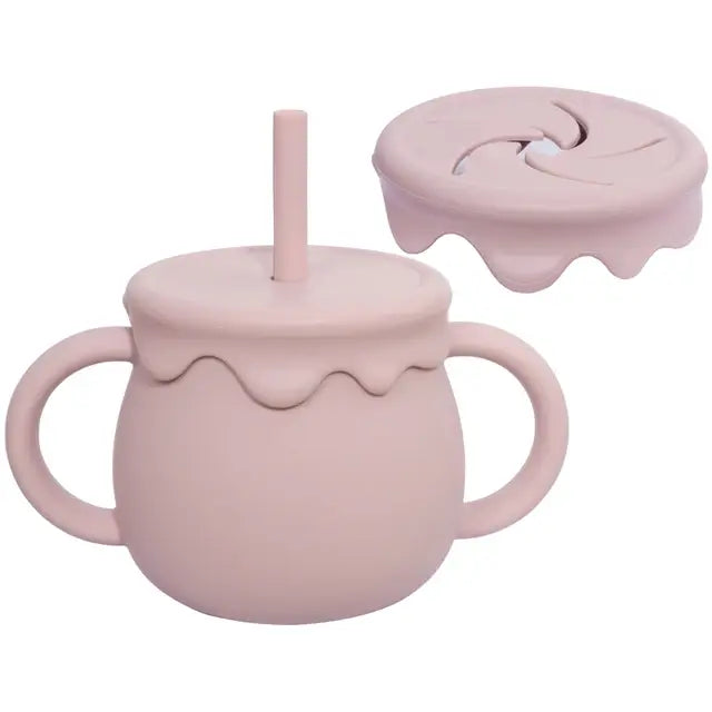 Baby Feeding Cups Portable Drinkware – Leak-Proof & BPA-Free for On-the-Go