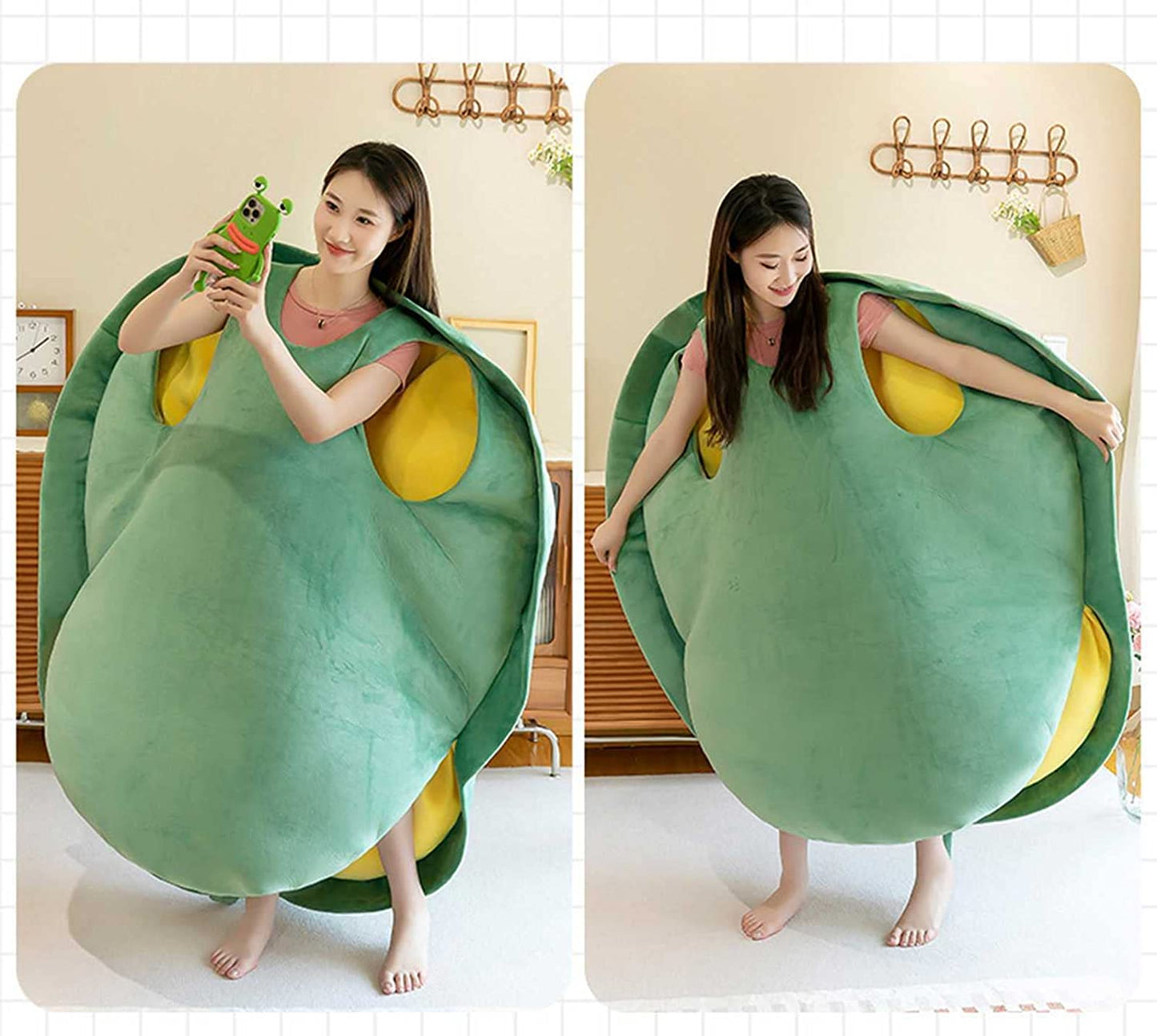 Wearable Turtle Shell Pillow - Ultimate Comfort and Fun for All Ages