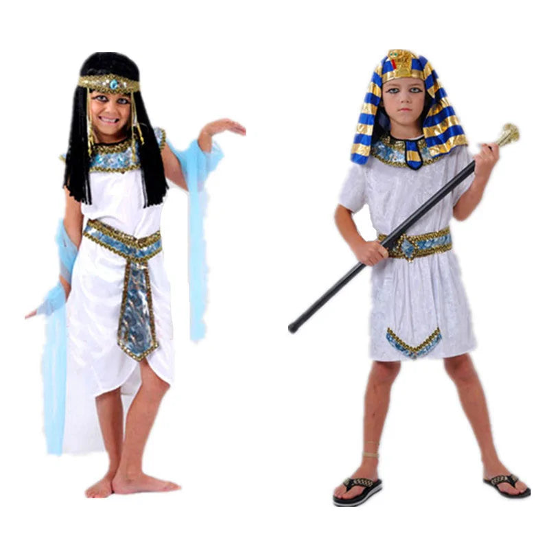 Ancient Egypt Halloween Costumes for Kids | Pharaoh, Queen & Warrior Outfits