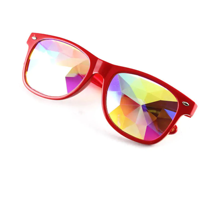 Kaleidoscope Sunglasses – Colorful Party Eyewear for Festivals & Fun