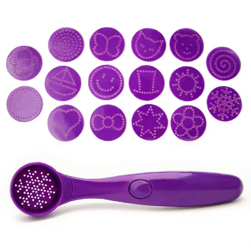 Patterns Spice Spoon Electric Coffee Stencils – 16 Designs for Creative Decor