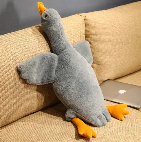 Pato gigante de peluche