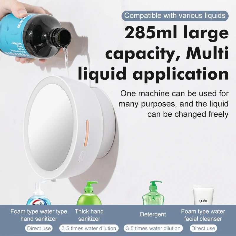 Touchless Foam Soap Dispenser, multi liquid application feature