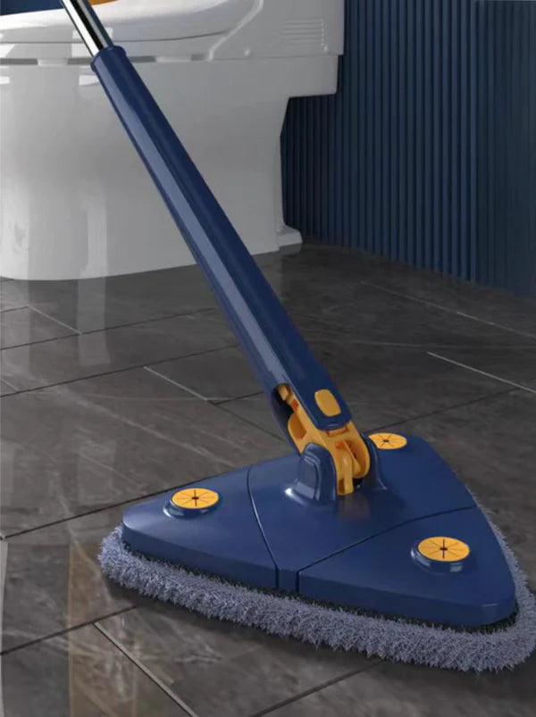 Self-Squeeze Triangular Mop – Effortless Cleaning for Tight Spaces