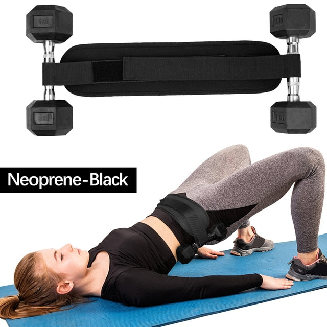 Booty Belt Hip Thrust Pad for Glute Bridge Workouts