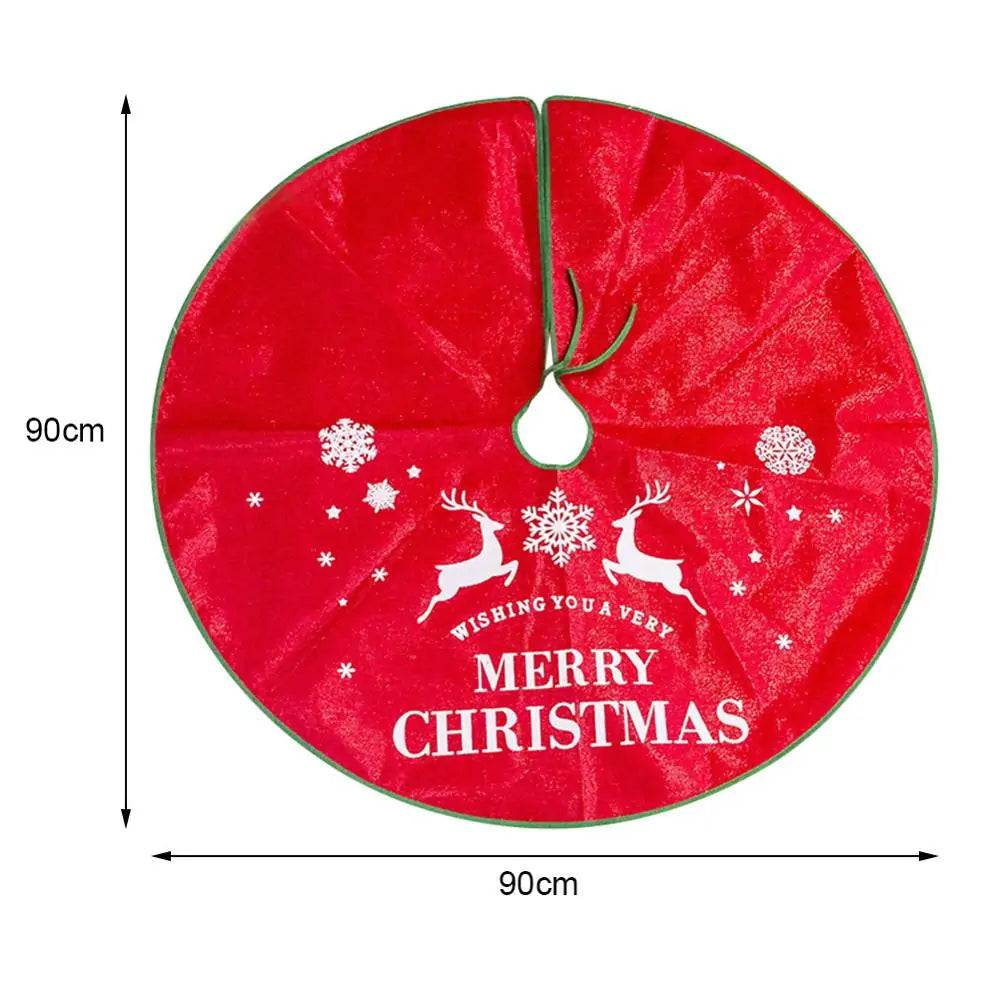 Christmas Tree Skirt Elegant Holiday Decor