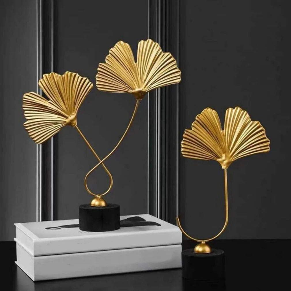 Hojas de ginkgo en miniatura