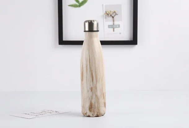 Double-Wall Vacuum Insulated Stainless Steel Water Bottle - Temperature Retention