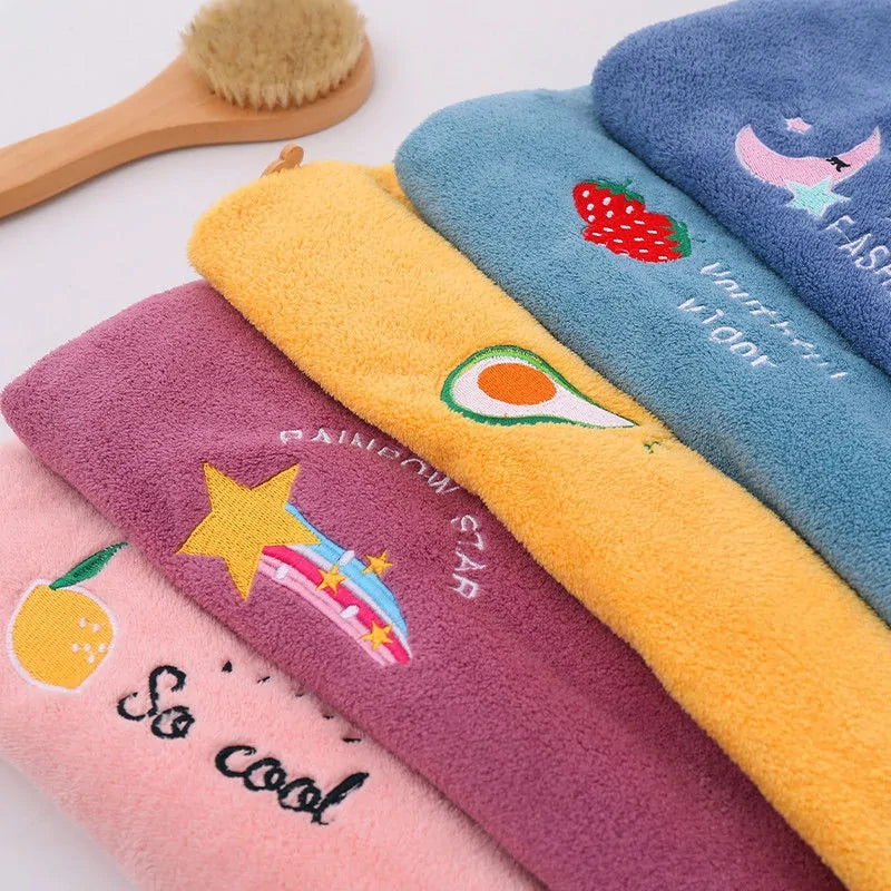 Gorro de ducha de microfibra para mujer