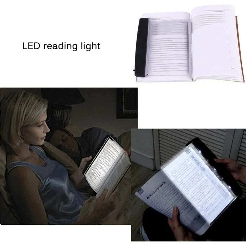 Portable Ultra-thin Flat Plate Panel Reading Light – Compact & Adjustable