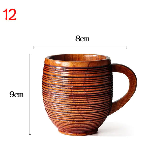Natural Spruce Wood Cups – Handcrafted, Eco-Friendly & Sustainable