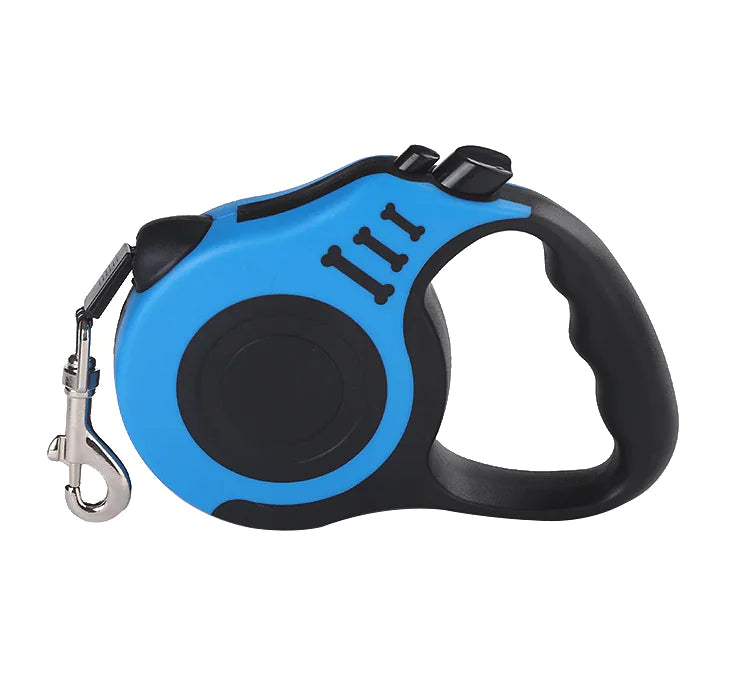 16FT Automatic Retractable Dog Leash – Durable, Tangle-Free, Color-Coded Design