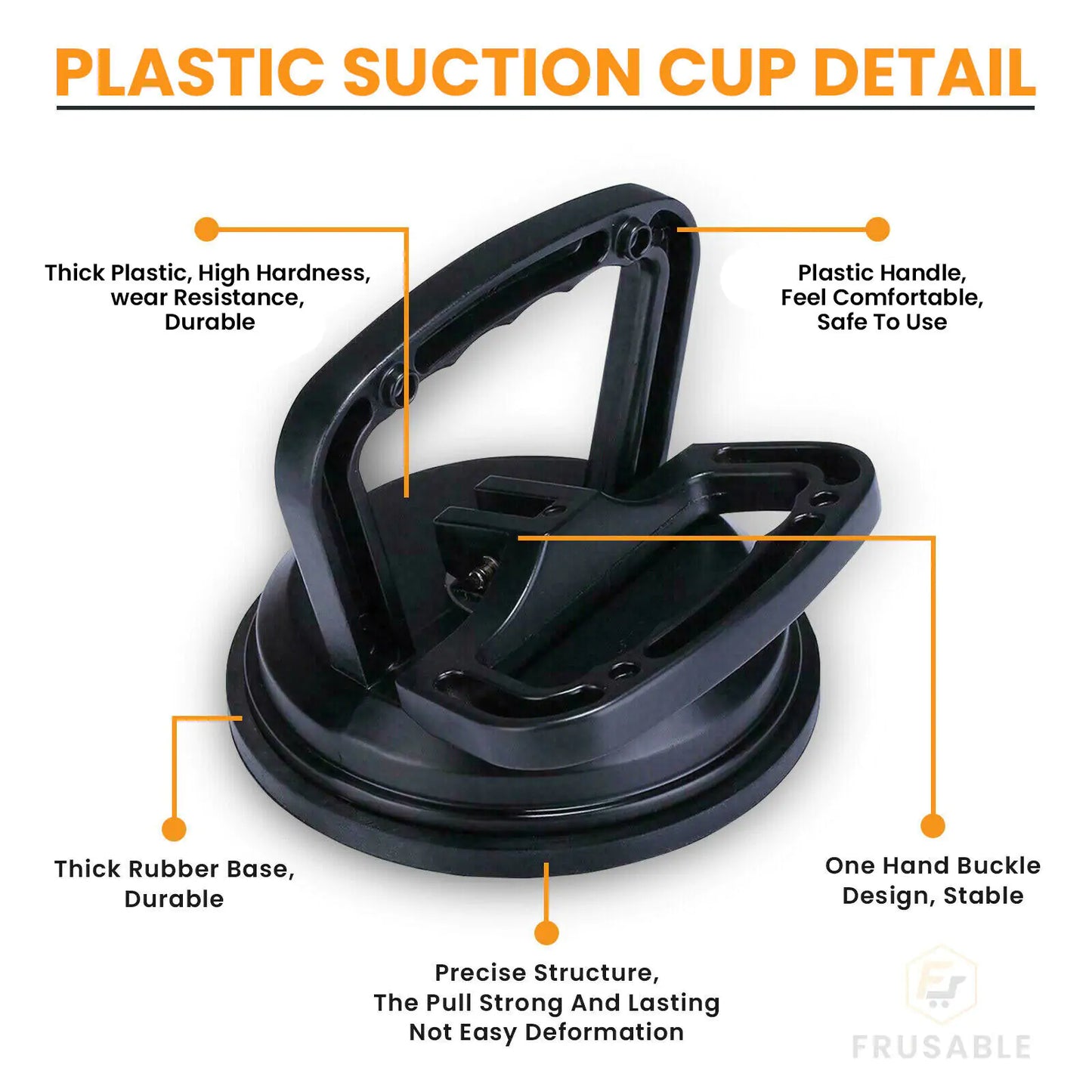 Car Body Dent Repair Suction Cup – Heavy-Duty, Scratch-Free Puller for Hail and Door Dings