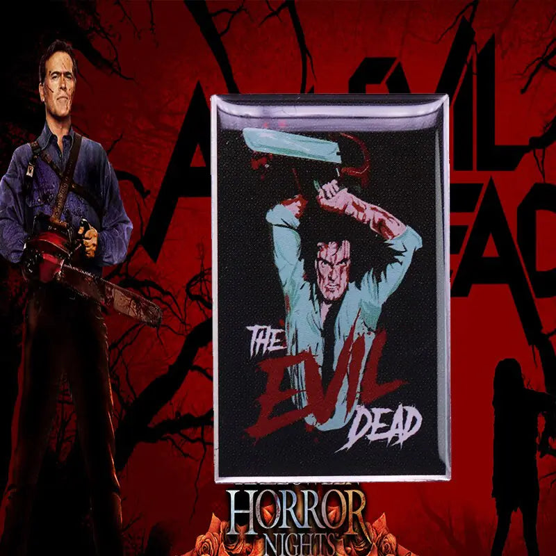Horror Movie Theme Badges - Spooky Fashion Pins for Horror Fans