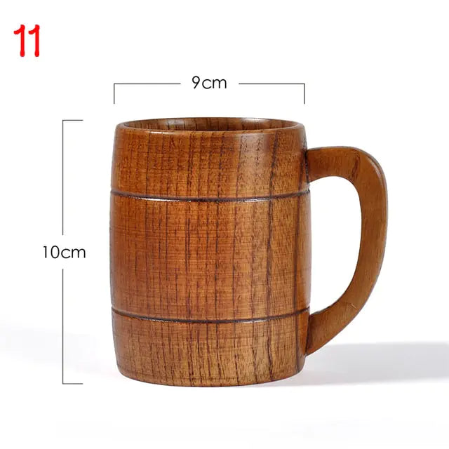 Natural Spruce Wood Cups – Handcrafted, Eco-Friendly & Sustainable