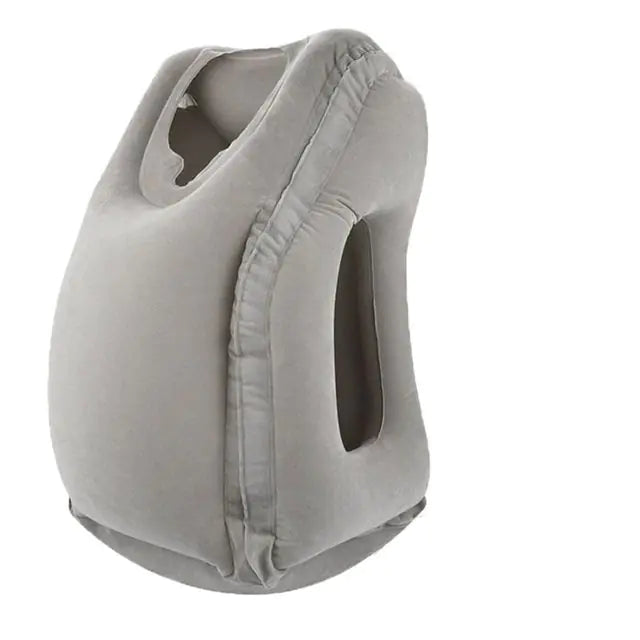 Inflatable Air Cushion Travel Pillow – Neck Support for Travel Comfort
