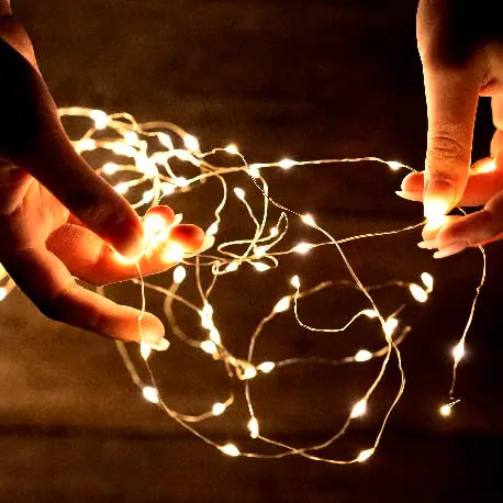 Cadena de luces navideñas