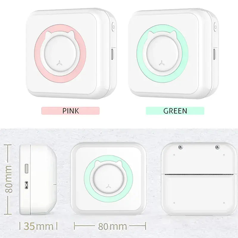 Mini impresora térmica portátil