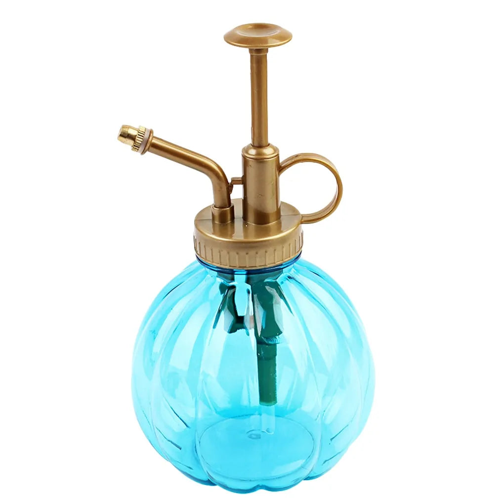 Botella rociadora con forma de calabaza retro para plantas