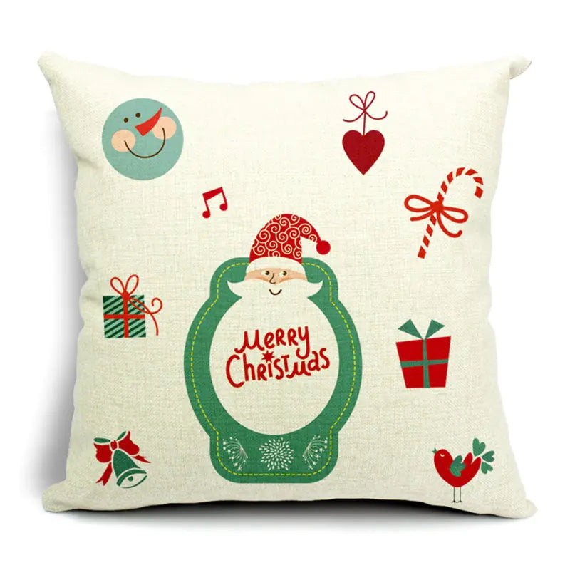 Christmas Pillow Covers Festive Holiday Cushion Covers for Seasonal Decor