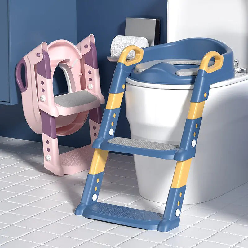 Kids Potty Training Seat, pink and blue
