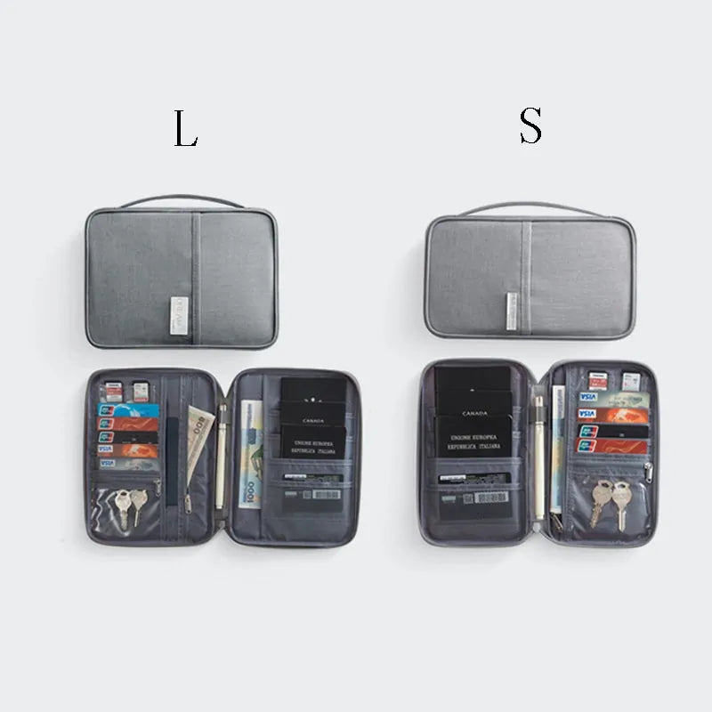 Travel Document Organizer small or large options