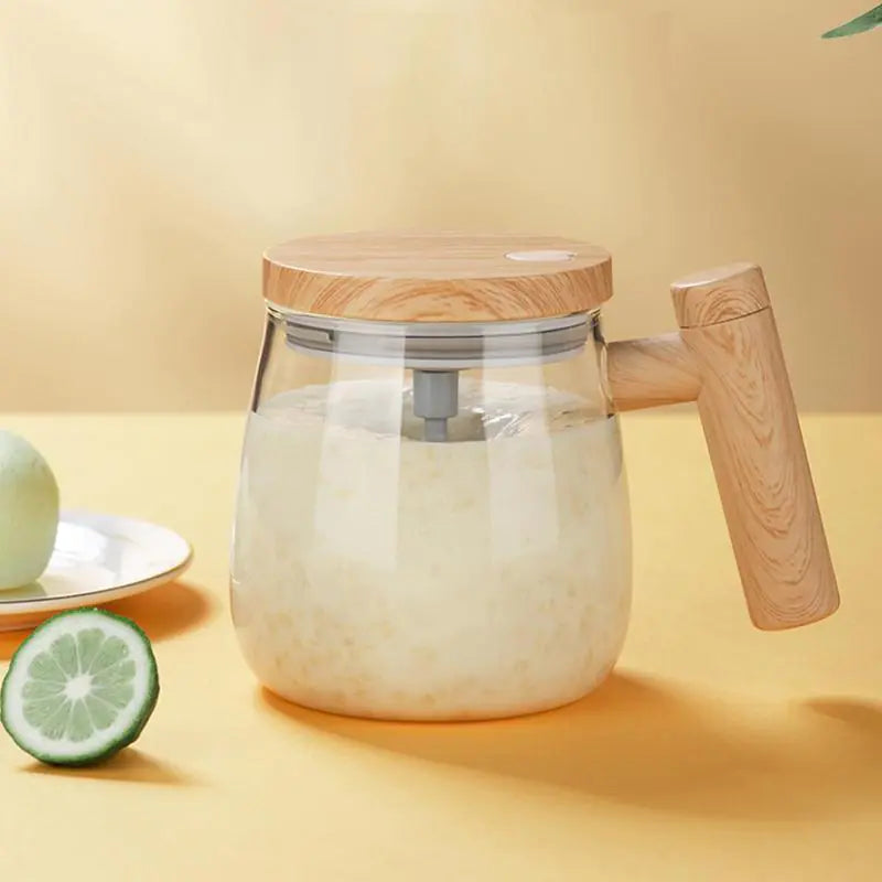 Self-Stirring Coffee Mug – Effortless Mixing for Drinks and More