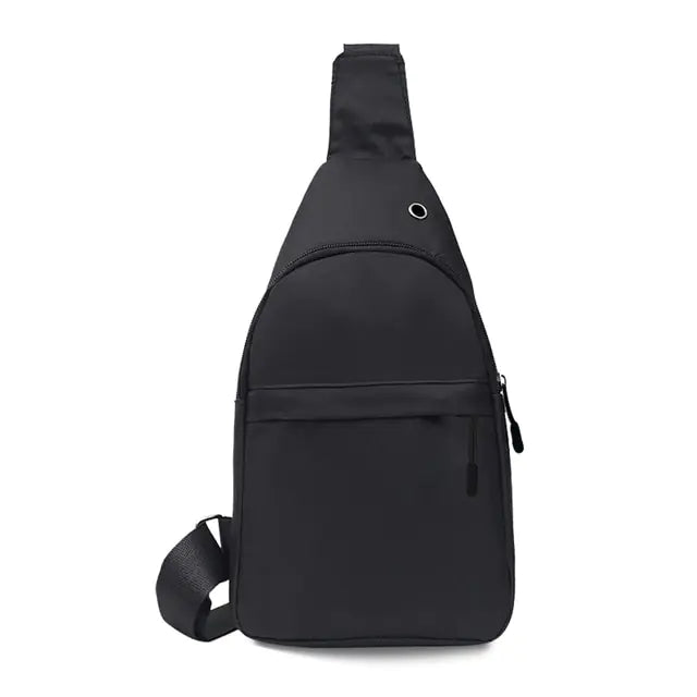 Crossbody Fanny Chest Bag, black